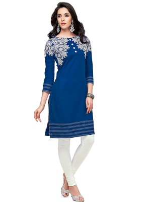  Check Out the Variety of Georgette Kurtis in Casual and Festive Motifs