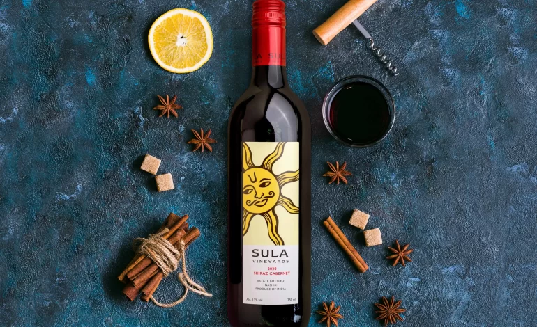 Sula red wine