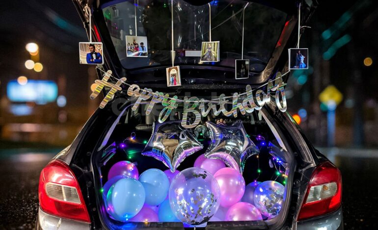 Car decoration ideas for birthday